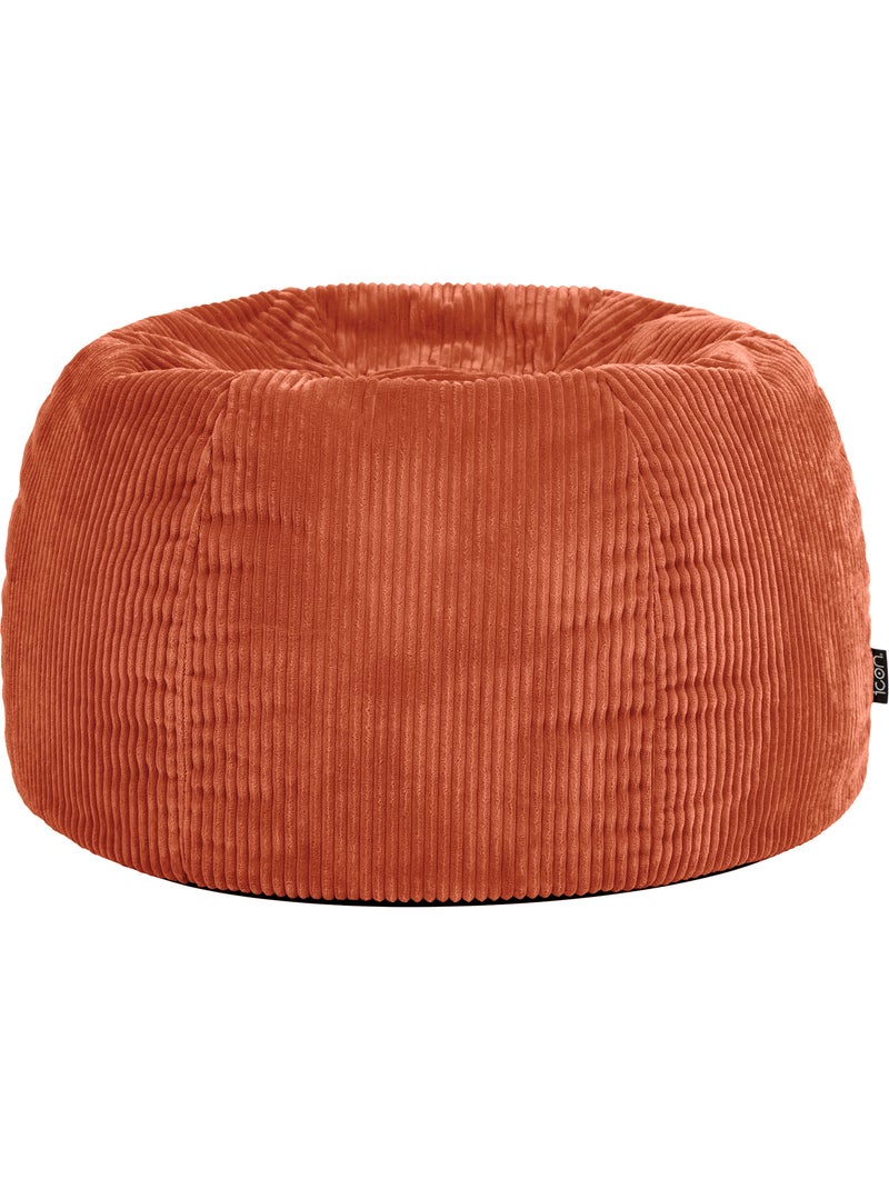 Pouf sillón clásico kingston de pana - icon Terracota - Kiabi