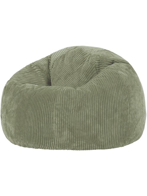 Pouf sillón clásico kingston de pana - icon - Kiabi