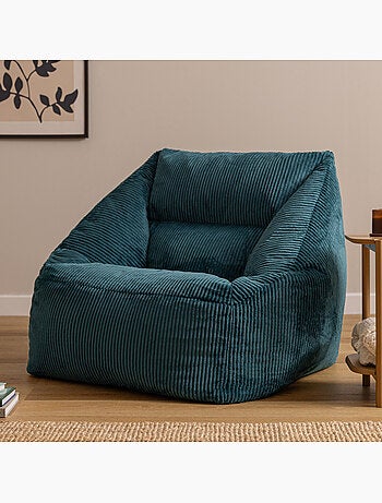 Pouf sillón de salón natalia de pana - icon