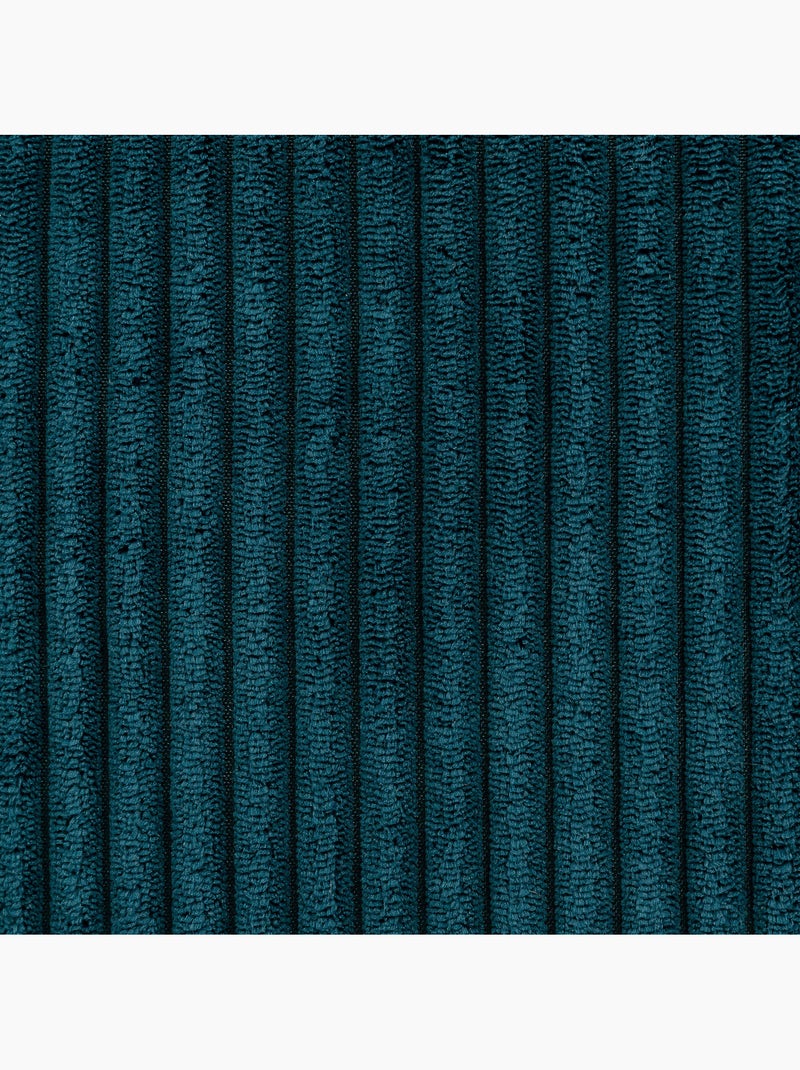 Pouf sillón de salón natalia de pana - icon Azul petróleo - Kiabi