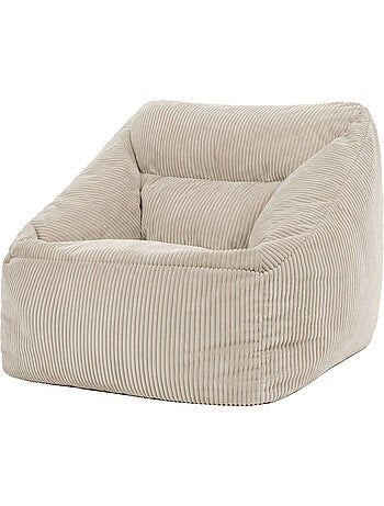 Pouf sillón de salón natalia de pana - icon
