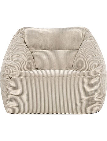 Pouf sillón de salón natalia de pana - icon