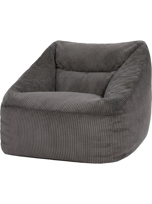 Pouf sillón de salón natalia de pana - icon - Kiabi