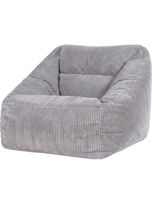 Pouf sillón de salón natalia de pana - icon - Kiabi