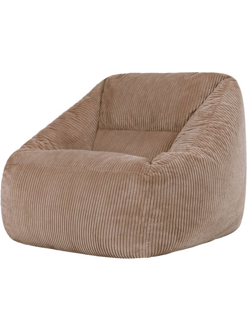 Pouf sillón de salón natalia de pana - icon - Kiabi