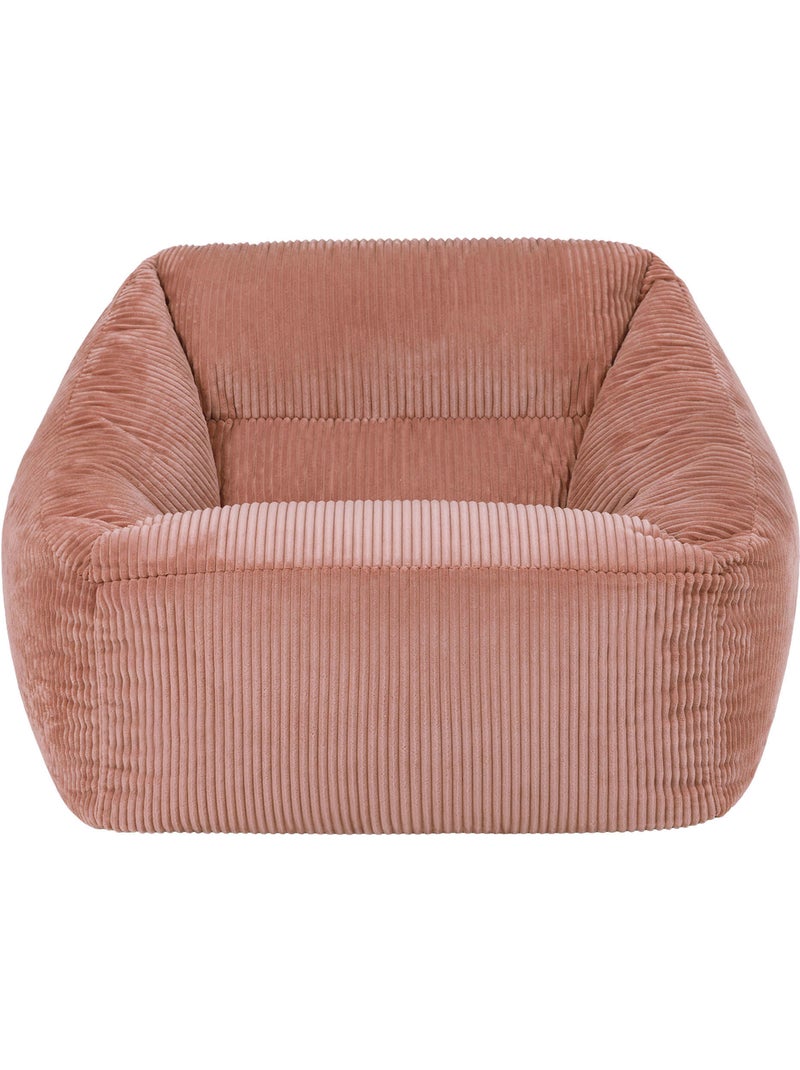 Pouf sillón de salón natalia de pana - icon Rosa claro - Kiabi
