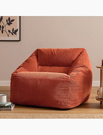 Pouf sillón de salón natalia de pana - icon