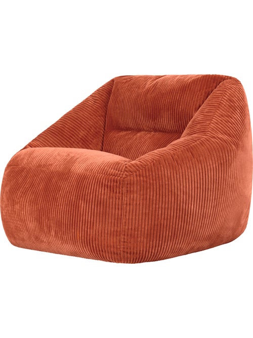 Pouf sillón de salón natalia de pana - icon - Kiabi
