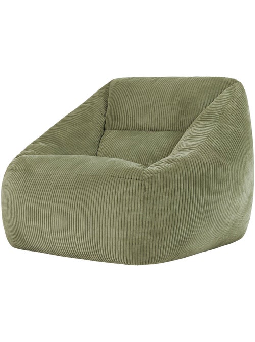 Pouf sillón de salón natalia de pana - icon - Kiabi