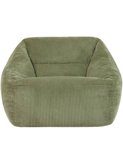 Pouf sillón de salón natalia de pana - icon - Kiabi
