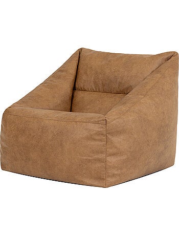 Pouf sillón de salón natalia de polipiel vegana - icon