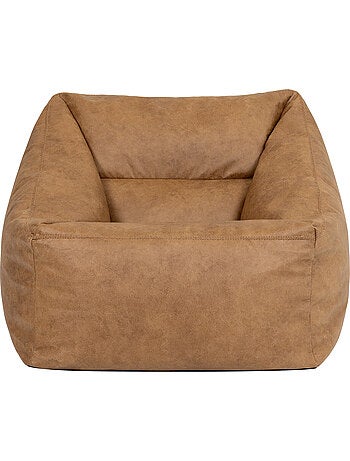Pouf sillón de salón natalia de polipiel vegana - icon