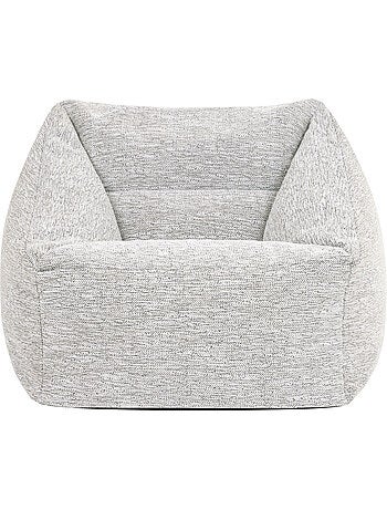 Pouf sillón de salón natalia de tejido - icon