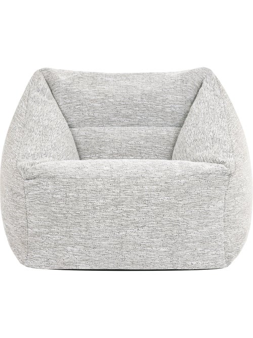 Pouf sillón de salón natalia de tejido - icon - Kiabi