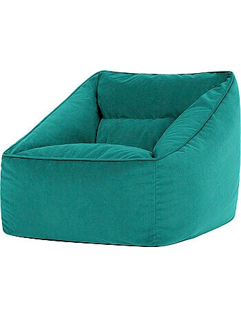 Pouf sillón de salón natalia de terciopelo mate - icon