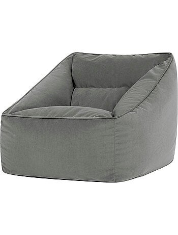 Pouf sillón de salón natalia de terciopelo mate - icon
