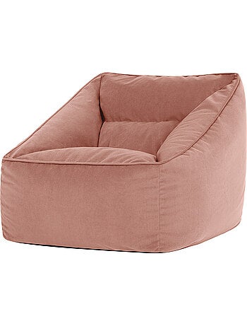 Pouf sillón de salón natalia de terciopelo mate - icon
