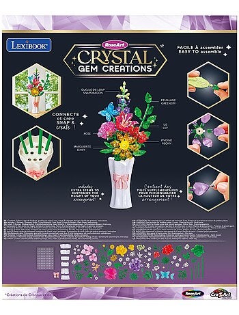 Precioso Ramo de Gemas de Cristal