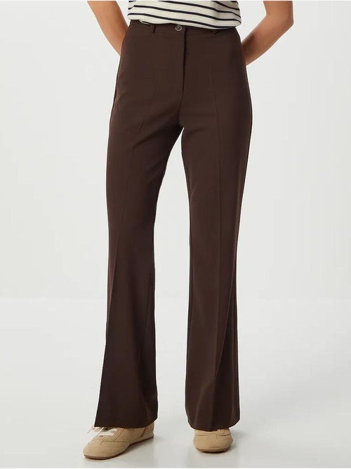 Preciosos pantalones acampanados de cintura alta con cremallera de estambul istanbul - Kiabi Preciosos pantalones acampanados de cintura alta con cremallera de estambul istanbul - Kiabi