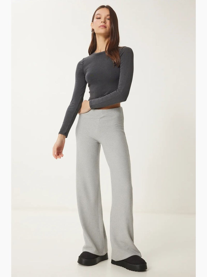 Preciosos pantalones anchos tipo pantalón estambul istanbul Gris claro - Kiabi