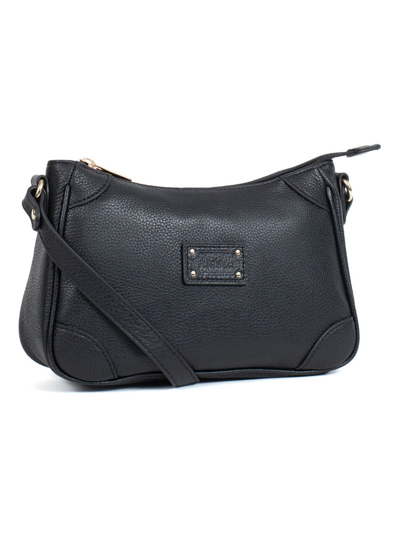 PRETA - Bolso bandolera - Piel Negro - Kiabi