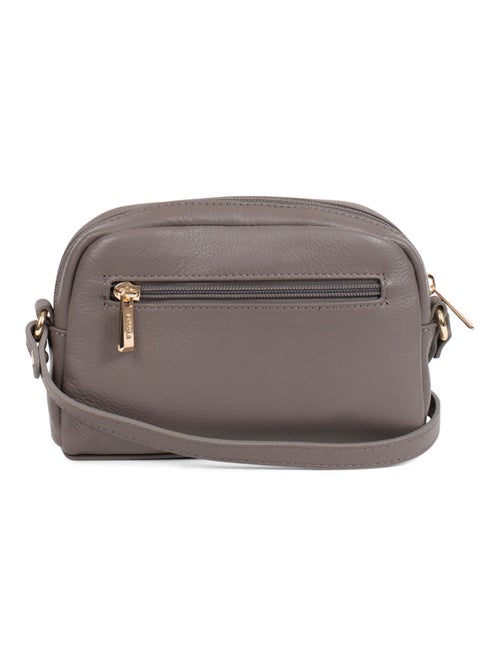 PRETA - Bolso bandolera - Piel - Kiabi PRETA - Bolso bandolera - Piel - Kiabi