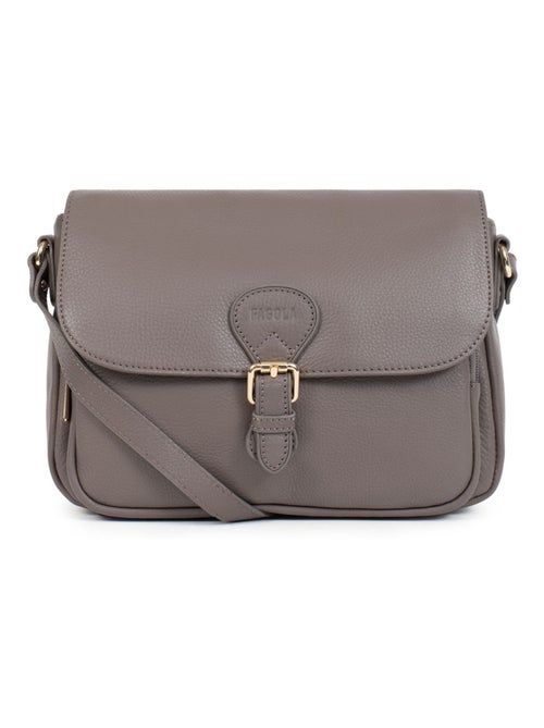 PRETA - Bolso bandolera - Piel - Kiabi PRETA - Bolso bandolera - Piel - Kiabi