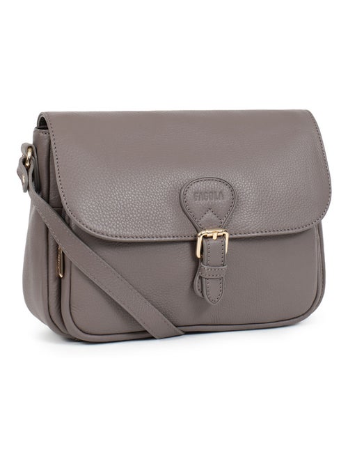 PRETA - Bolso bandolera - Piel - Kiabi PRETA - Bolso bandolera - Piel - Kiabi