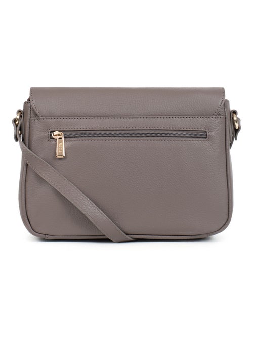 PRETA - Bolso bandolera - Piel - Kiabi PRETA - Bolso bandolera - Piel - Kiabi