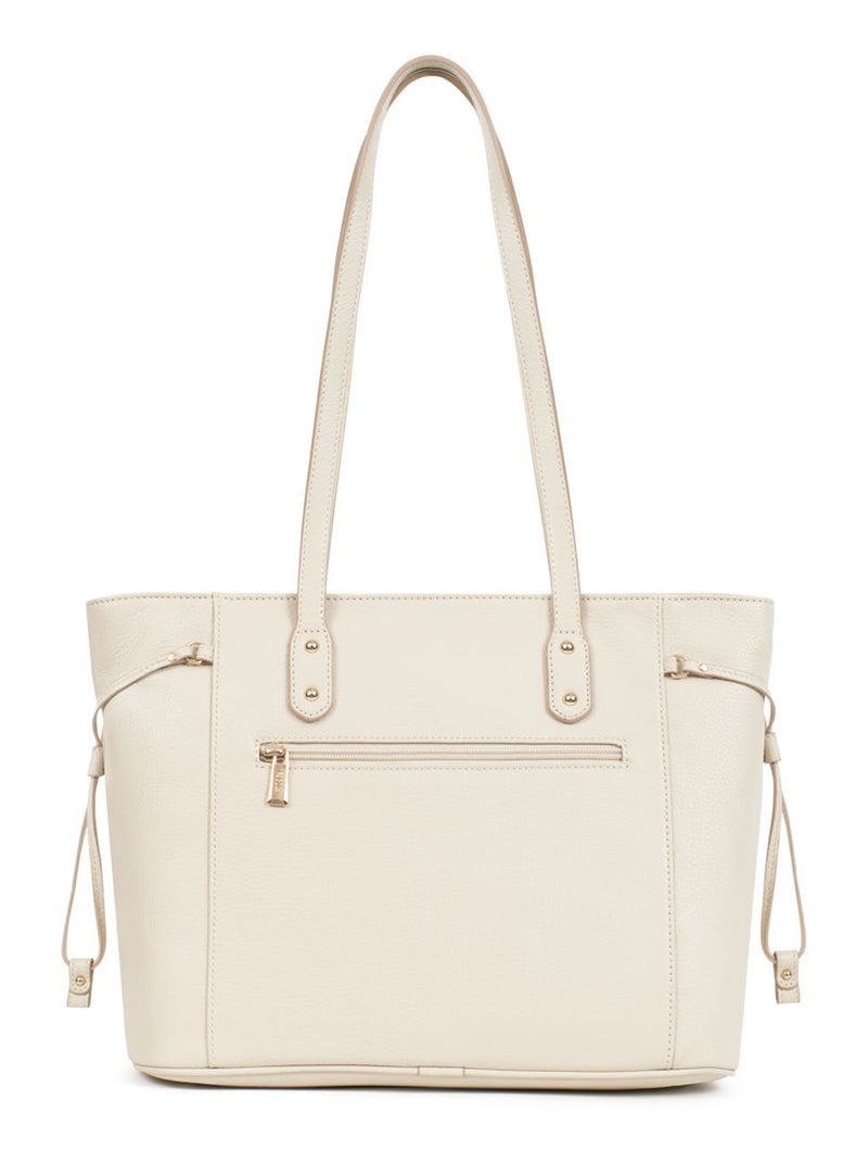 PRETA - Bolso de hombro - Piel Beige claro - Kiabi