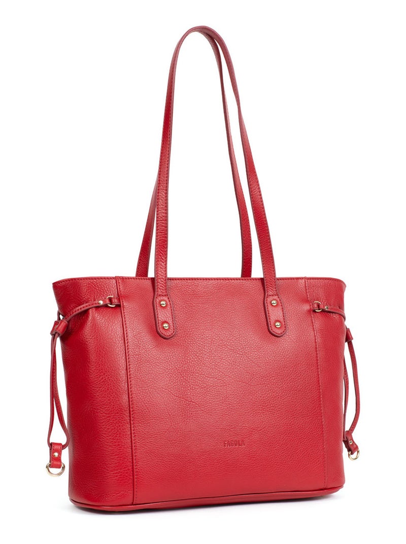 PRETA - Bolso de hombro - Piel Rojo oscuro - Kiabi