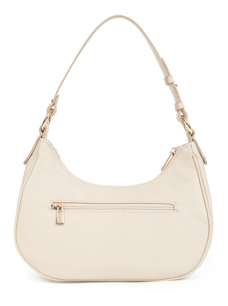 PRETA - Bolso de hombro con 1 asa - Piel Beige claro - Kiabi