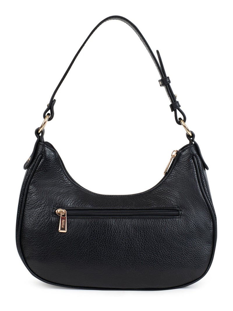 PRETA - Bolso de hombro con 1 asa - Piel Negro - Kiabi