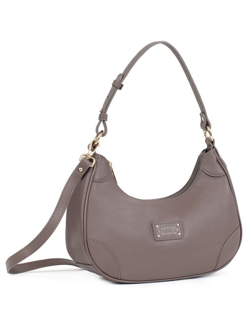 PRETA - Bolso de hombro con 1 asa - Piel - Kiabi