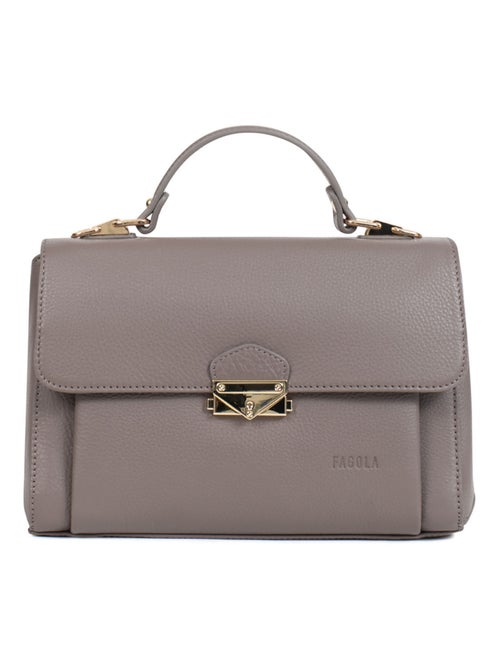 PRETA - Bolso de mano con 1 asa - Piel - Kiabi