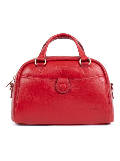 PRETA - Bolso de mano con 2 asas - Piel - Kiabi