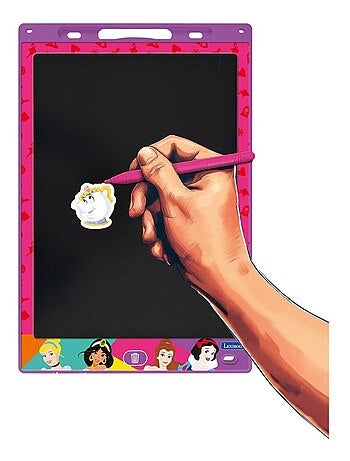 Princesa Disney 11'' tableta de tinta electrónica multicolor para aprender a dibujar con plantillas
