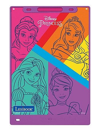 Princesa Disney 11'' tableta de tinta electrónica multicolor para aprender a dibujar con plantillas