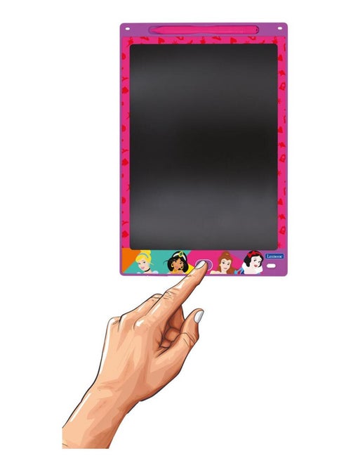 Princesa Disney 11'' tableta de tinta electrónica multicolor para aprender a dibujar con plantillas - Kiabi