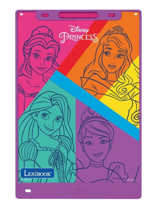 Princesa Disney 11'' tableta de tinta electrónica multicolor para aprender a dibujar con plantillas - Kiabi
