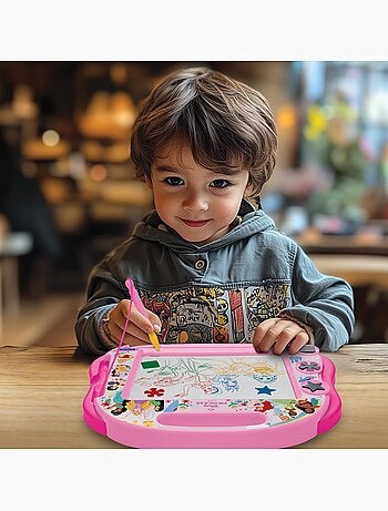 Princesas Disney Tablero de dibujo magnético multicolor con accesorios Formato A5