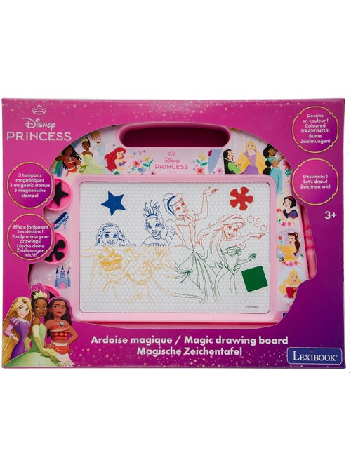 Princesas Disney Tablero de dibujo magnético multicolor con accesorios Formato A5 - Kiabi