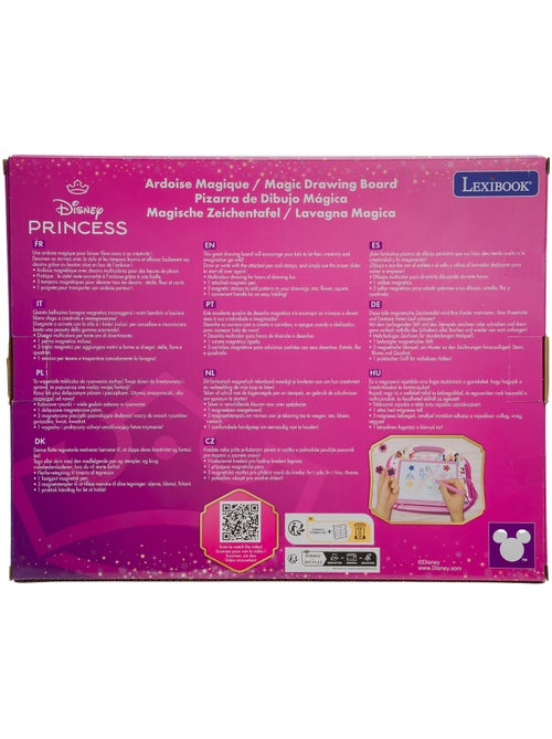 Princesas Disney Tablero de dibujo magnético multicolor con accesorios Formato A5 - Kiabi
