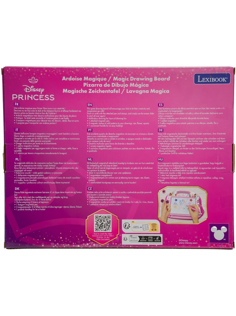Princesas Disney Tablero de dibujo magnético multicolor con accesorios Formato A5 N/D - Kiabi