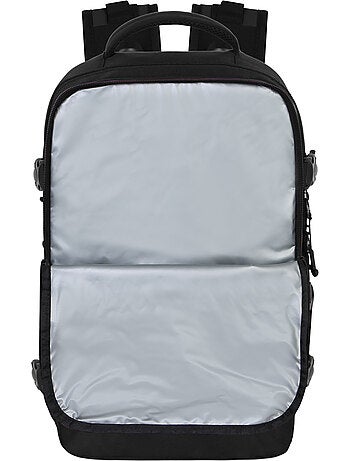 Pro-dg black mochila mercury 2.0 viaje cabina avión 40x20x25cm, negro