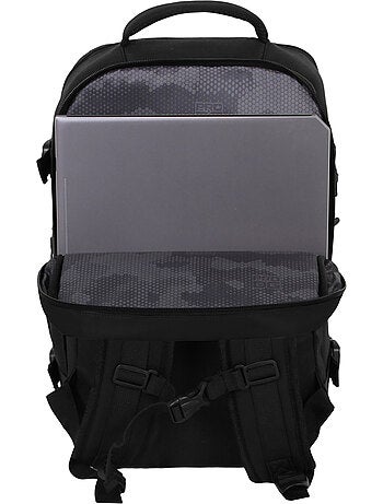 Pro-dg black mochila mercury 2.0 viaje cabina avión 40x20x25cm, negro