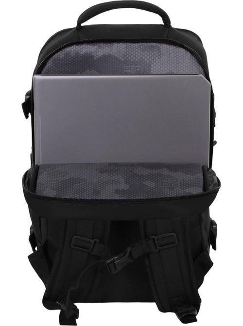 PRO-DG Black Mochila Mercury 2.0 Viaje Cabina Avión 40x20x25cm, Negro - Kiabi PRO-DG Black Mochila Mercury 2.0 Viaje Cabina Avión 40x20x25cm, Negro - Kiabi