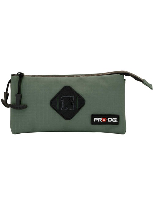PRO-DG Khaki Estuche Portatodo Triple Smart, Verde Militar - Kiabi PRO-DG Khaki Estuche Portatodo Triple Smart, Verde Militar - Kiabi