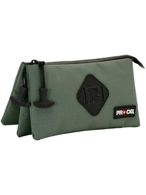 PRO-DG Khaki Estuche Portatodo Triple Smart, Verde Militar - Kiabi PRO-DG Khaki Estuche Portatodo Triple Smart, Verde Militar - Kiabi