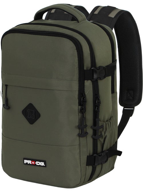 PRO-DG Khaki Mochila Mercury 2.0 Viaje Cabina Avión 40x20x25cm, Verde Militar - Kiabi PRO-DG Khaki Mochila Mercury 2.0 Viaje Cabina Avión 40x20x25cm, Verde Militar - Kiabi
